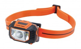 Klein Tools 56220 LED Headlamp with silicone hard hat strap-