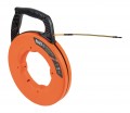 Klein Tools 56351 Fiberglass Fish Tape with spiral steel leader, 100&#039;-