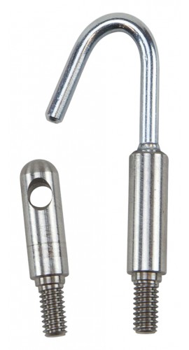 Klein Tools 56517 Single Hook and Bullet Fish Rod Attachments-