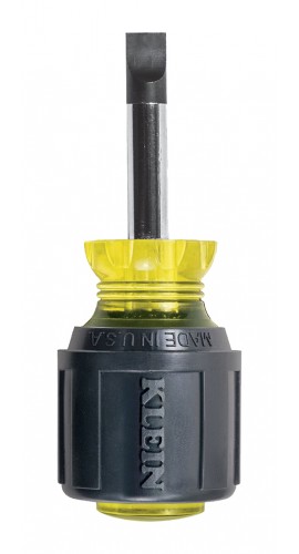 Klein Tools 600-1 5/16&amp;quot; Cabinet Tip Screwdriver, 1-1/2&amp;quot;-