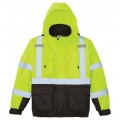 Klein Tools 60501 High-Visibility Winter Bomber Jacket, XXL-