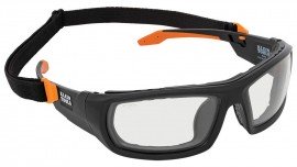 Klein Tools 60538 Professional Full-Frame Gasket Safety Glasses, indoor/outdoor lens-