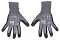 Klein Tools 60583 Knit Dipped Gloves, Cut Level A2, Touchscreen, Small, 2-Pair-