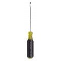 Klein Tools 607-3 Mini Screwdriver, 0.09" cabinet tip, 3"-