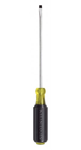 Klein Tools 608-4 Cabinet Tip Mini Screwdriver, 0.125&quot;, 4&quot; shank-
