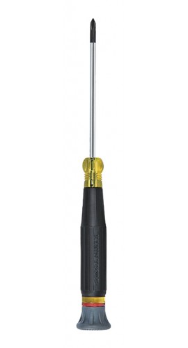 Klein Tools 613-3 Electronics Screwdriver with #0 Phillips tip and 3&amp;quot; shank-