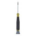 Klein Tools 614-2 Electronics Screwdriver with 1/16&amp;quot; slotted tip and 2&amp;quot; shank-
