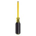Klein Tools 621-8 Coated Screwdriver with 3/16&amp;quot; cabinet tip and 8&amp;quot; shank-
