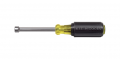 Klein Tools 630-6MM Cushion-Grip Nut Driver, 0.236", 3" shaft-