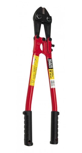 Klein Tools 63318 Bolt Cutter with steel handles and lockplate, 18&quot;-