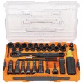 Klein Tools 65500KNECT KNECT™ Complete Impact Pass Through and Flip Socket Set, 39-Piece-