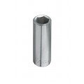 Klein Tools 65610 Deep 6-Point Socket, 0.25&quot;, 0.25&quot; drive-
