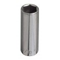 Klein Tools 65713 Deep 6-Point Socket, 0.56&quot;, 0.375&quot; drive-