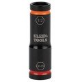 Klein Tools 66076 Flip Impact Socket, 9/16 and 1/2-Inch-