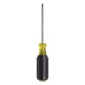 Klein Tools 661 Screwdriver with #1 square recess tip and 4&amp;quot; shank-