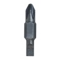 Klein Tools 67101 Replacement Bits, #2 Phillips and 0.1875&quot; slotted, 2-pack-