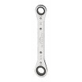 Klein Tools 68203 Reverse Ratcheting Box Wrench, 0.625 x 0.6875&quot;-