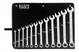 Klein Tools 68404 12-Piece Combination Wrench Set-