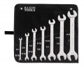 Klein Tools 68452 7-Piece Open-End Wrench Set-