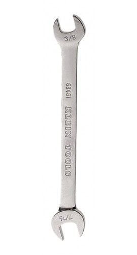 Klein Tools 68461 Open-End Wrench, 0.375/0.44&quot;-