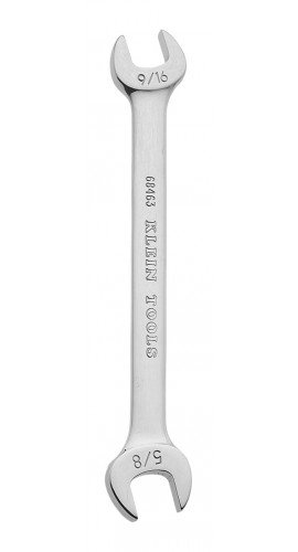Klein Tools 68463 Open-End Wrench, 0.5625 and 0.625&quot; ends-