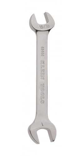 Klein Tools 68466 Open-End Wrench, 0.94&quot;/1&quot;-
