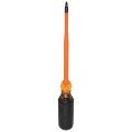 Klein Tools 6986INS Slim-Tip 1000V Insulated Screwdriver, #1 Square, 6-Inch Round Shank-