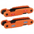 Klein Tools 70552 Pro Folding Hex Key Set, SAE and Metric-