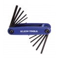 Klein Tools 70573 Grip-It 12-Key Hex Set, SAE/metric-