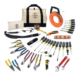 Klein Tools 80141 Journeyman Electrician&#039;s 41-Piece Tool Kit-