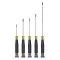 Klein Tools 85614 Electronics Screwdriver Set, 5 pieces-