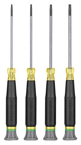 Klein Tools 85616 Precision Screwdriver Set, TORX&amp;reg; 4-Piece-