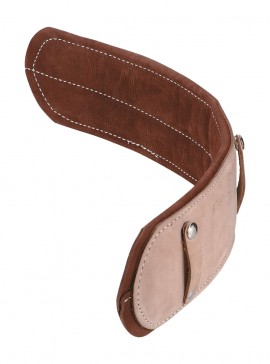 Klein Tools 87904 Leather Cushion Belt Pad, 22"-