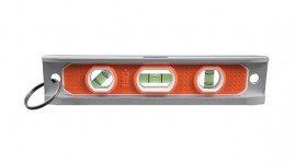 Klein Tools 9319RETT Magnetic Torpedo Level with tether ring, rare earth magnets-