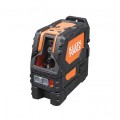 Klein Tools 93LCL Self-Leveling Cross-Line Laser Level, 65&#039; measuring distance-