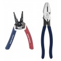 Klein Tools 94155 American Legacy Lineman Pliers and Klein-Kurve Wire Stripper/Cutter-