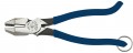 Klein Tools D213-9STT Ironworker&#039;s Square Nose Pliers with tether ring-