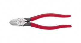 Klein Tools D220-7 Heavy-Duty Tapered Nose Diagonal Cutting Pliers, 7&quot;-