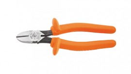 Klein Tools D220-7-INS Heavy-Duty Diagonal-Cutting Pliers, insulated, 7"-
