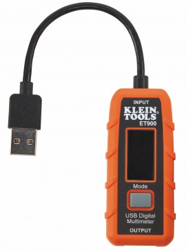 Klein Tools ET900 USB Digital Meter, USB-A (type A)-