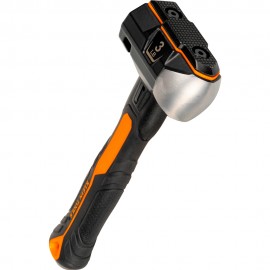 Klein Tools H80603 Fiberglass Handle Wedge Sledge Hammer, 3-Pound-