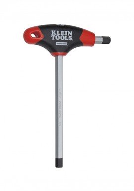 Klein Tools JTH4E09 Journeyman Hex Key with T-handle, 0.14&quot;, 4&quot; blade-