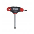 Klein Tools JTH4E13 Journeyman Hex Key with T-handle, 0.25", 4" blade-