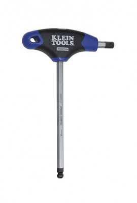 Klein Tools JTH6M2BE Journeyman Hex Key with T-handle, 2 mm, 6" blade-