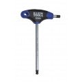Klein Tools JTH6M6BE Journeyman Ball Hex Key with T-handle, 6 mm, 6&quot; blade-