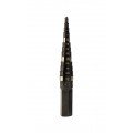 Klein Tools KTSB01 Double-Fluted Step Drill Bit, #1, 0.13 to 0.5&quot;-