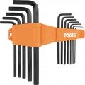 Klein Tools LS12 L-Style Long Hex Key Set, SAE, 12-Piece-