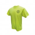 Klein Tools MBA00040-5 Hi-Viz Safety T-shirt, green, XXX-large-