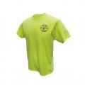Klein Tools MBA00040-5 Hi-Viz Safety T-shirt, green, XXX-large-