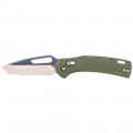 Klein Tools OGK001GNT KTO Resurgence Knife, Tanto Blade, Moss Green Handle-